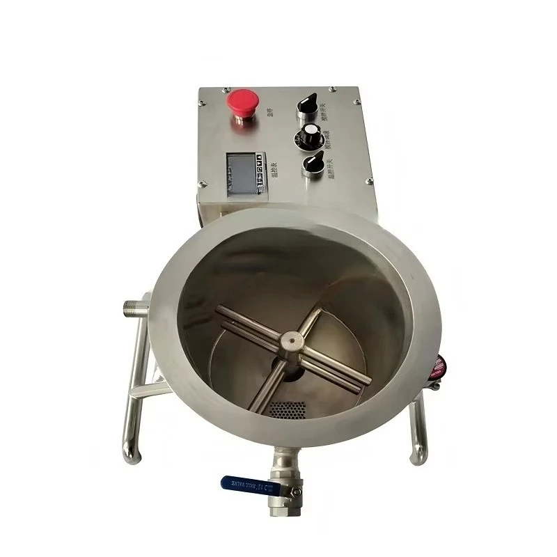 50L High Quality Steel Balls Cocoa Bean Refined Chocolate Grinder Chocolate Processing Machine