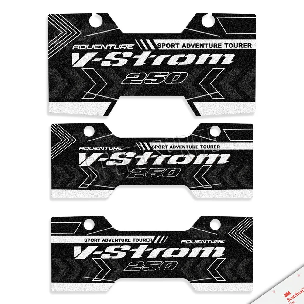 Motorcycle side box decal waterproof cover box sticker Protect 3M Accessories For Suzuki VSTROM DL250 V-Strom250