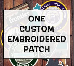 Custom Logo Motorcycle Biker Embroidery Iron On Patches For Clothing thermoadhesive Badge Sew On Clothes Jacket Hats DIY Sticker