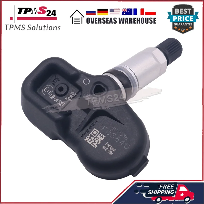 도요타 랜드 크루저 RAV4 프라도 C-HR 캠리용, 타이어 압력 TPMS 센서, PMV-C215 42607-48020 42607-02070, 433MHZ