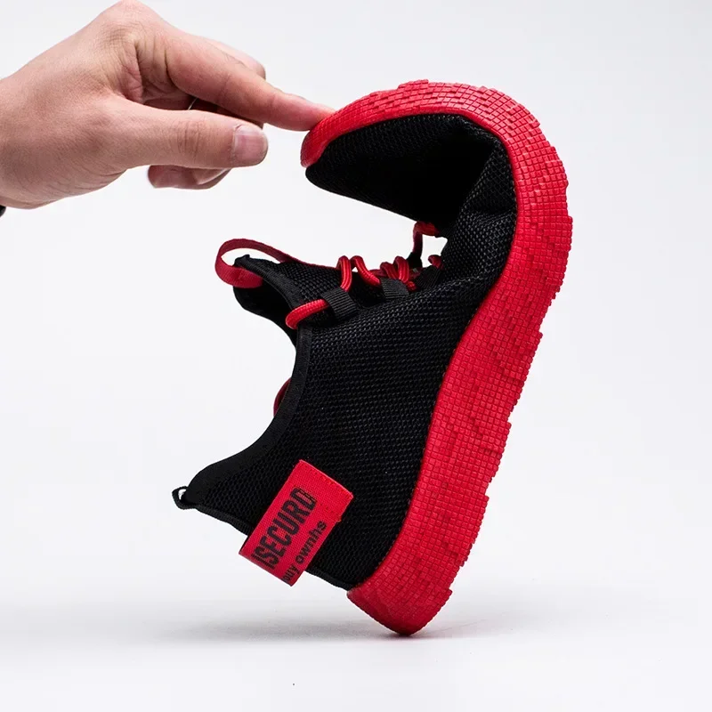 Baskets Respirantes à Lacets pour Homme, Chaussures en Maille, Décontractées, à la Mode, Nouvelle Collection 2024