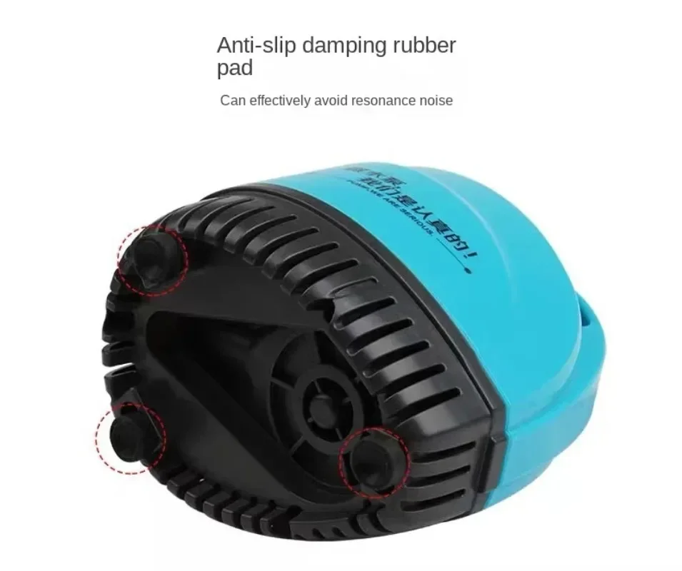 Bottom suction submersible pumping circulation water pump, fish pond, fountain, fish tank, silent bottom suction filtration pump