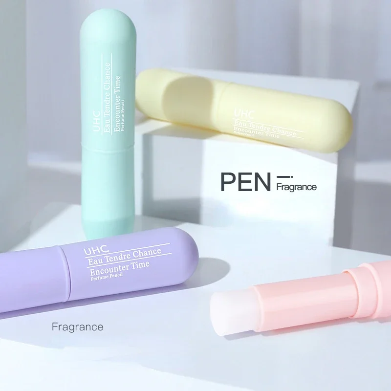 

Долговечный карманный ароматный карандаш, твердый бальзам, духи, легкий аромат для тела, свежий твердый бальзам для тела, портативный женский студенческий