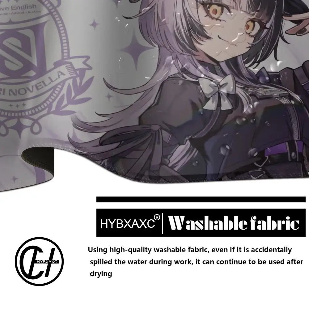 Mouse Pad Gamer Computer Notebook PC Shiori Novella Mousepad Laptop Gaming Accessories Keyboard Pad Hololive Anime Girl Desk Mat