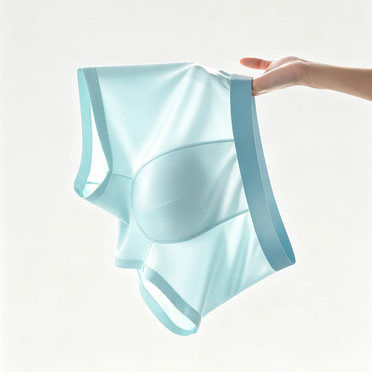 Children's underwear ice silk seamless boys' summer thin style, medium to large boys' antibacterial breathable baby four corner