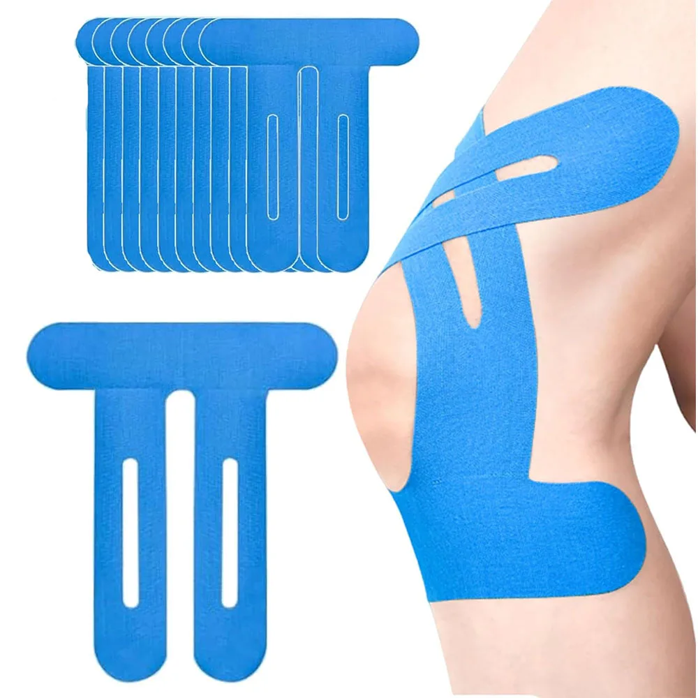 

1/4/10PCS Kinesiology Tape for Knees Knee Support & Stability Knee Pain Relief Athletic Tape Waterproof & Elastic Breathable