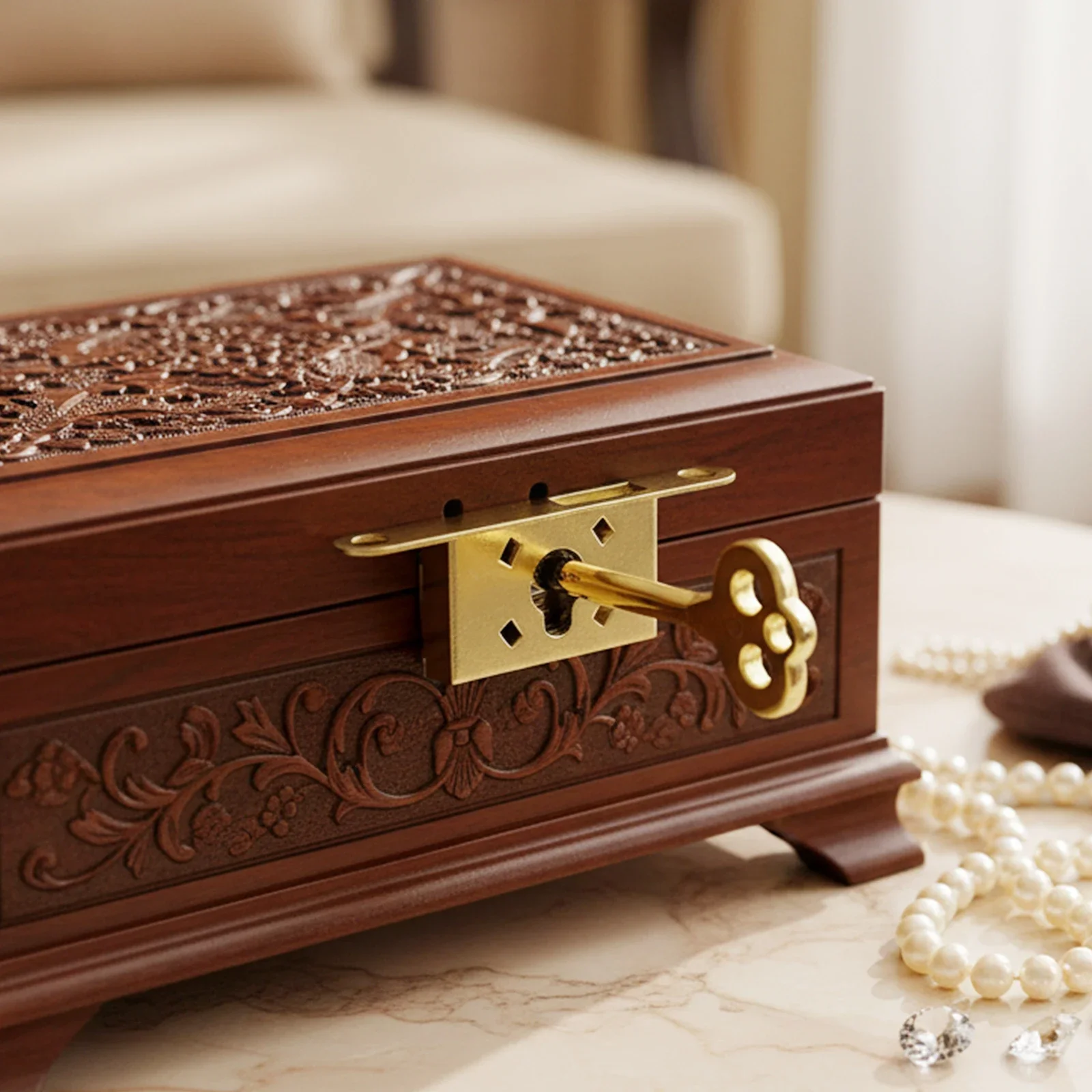 

Antique Lock Antique Bronze Lock Chinese Ancient Style DIY Installation Economic Lock Exquisite Design For Homes