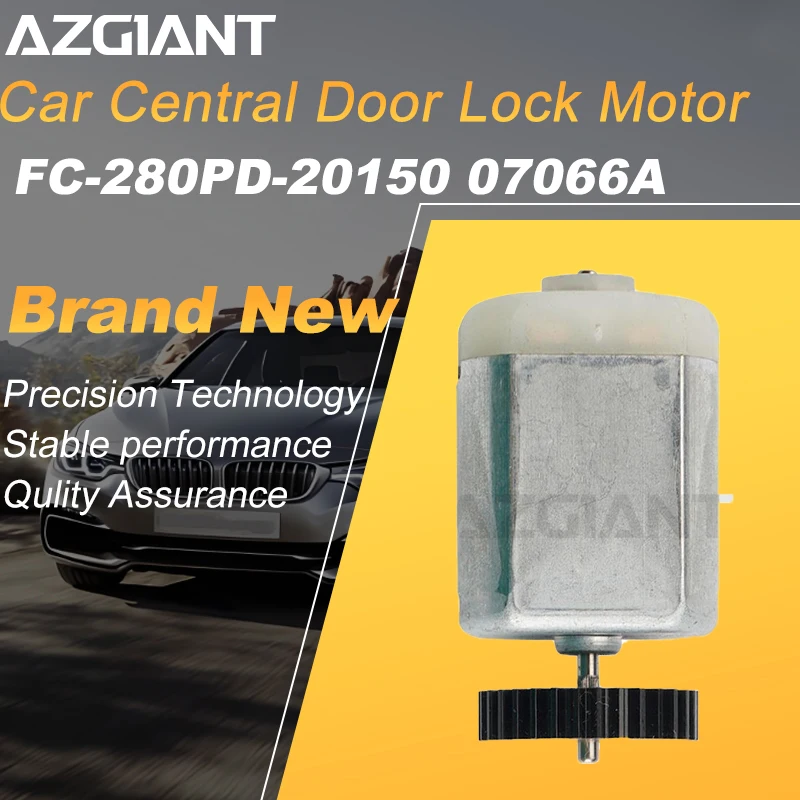 

AZGIANT FC-280PD-20150 07066A 31 teeth Car Door Lock Motor Central Locking Motor For Skoda Octavia II MK2/Roomster 5J I MK1