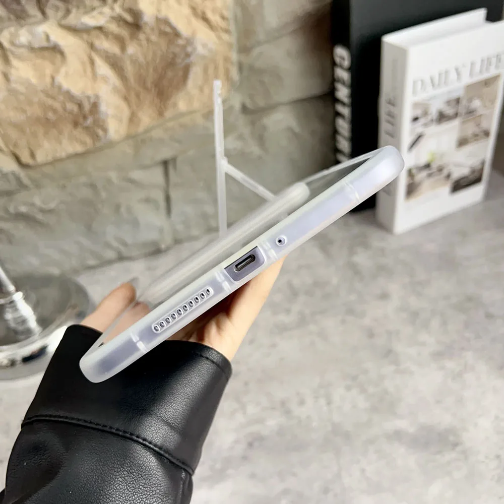 Capa transparente com suporte para xiaomi mini pad, capa protetora de 8.8 polegadas para redmi k pad 8.8 "2025 tpu traseira à prova de choque para tablet