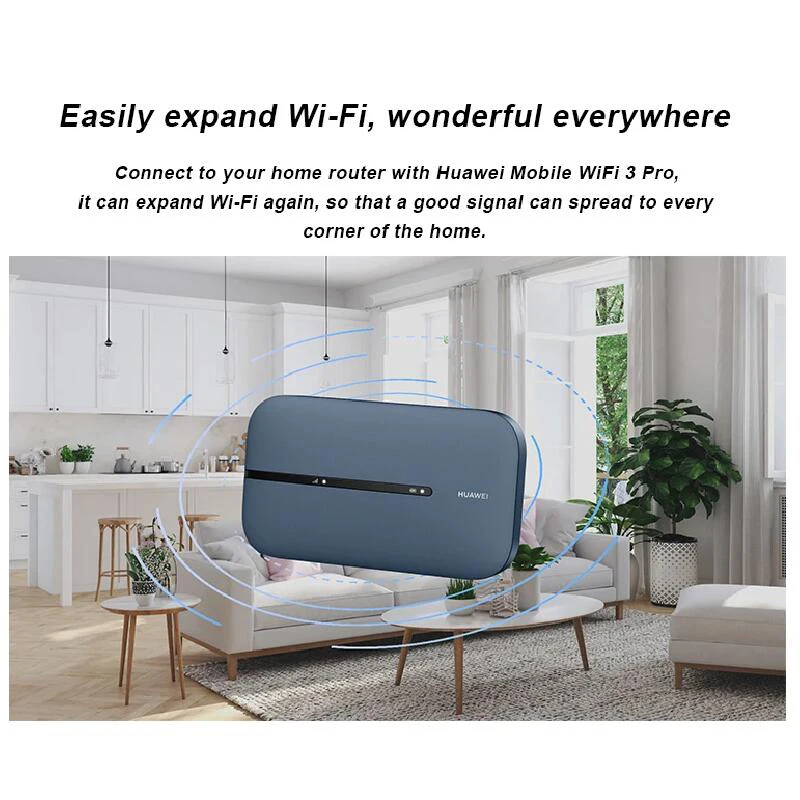 Imagem -06 - Huawei Mobile Wifi Pro Router E5783836 Pocket Wifi Router 4g Lte Cat Mobile Hotspot Modem sem Fio Router 4g Cartão Sim Novo