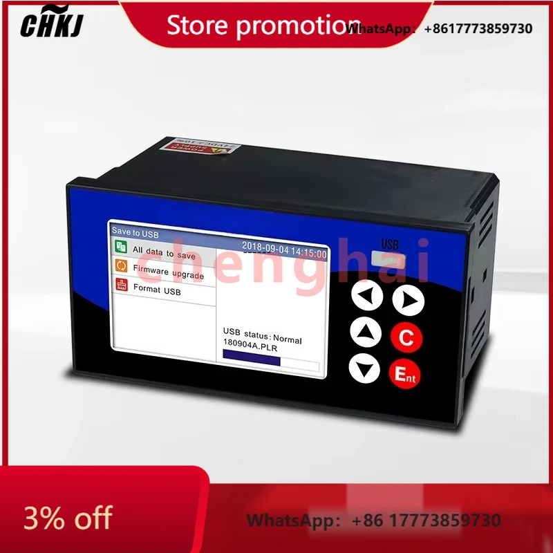 

CHKJ-2025NEWRS485 Data Logger High Precision Recorder Current Voltage Temperature Humidity Recorder