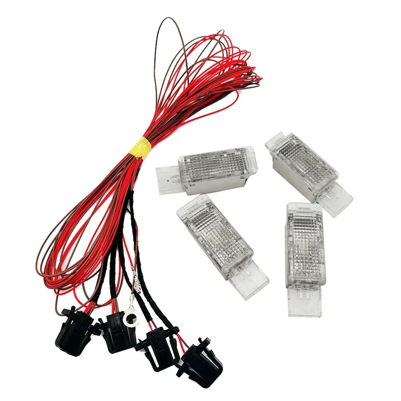 

Halogen Footwell Light Foot Step Lamp Cable Harness For PASSAT B6 B7 B8 CC Golf 6 MK6 MK7 JETTA 5 MK5 6 Tiguan 7L0947415