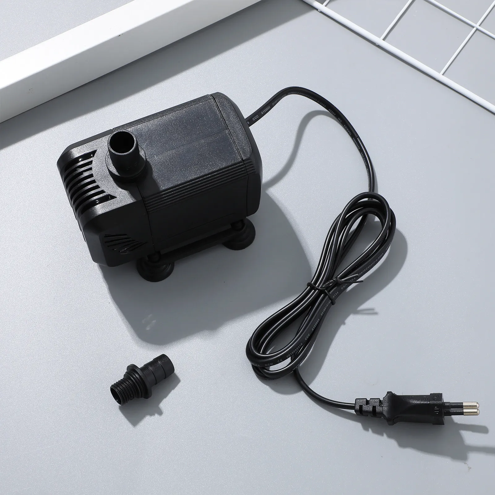 Aquarium Submersible Water Pump Pond Pump 1500L H Powerful Flow Silent Operation Eu Plug Pumps for Outdoor Ponds