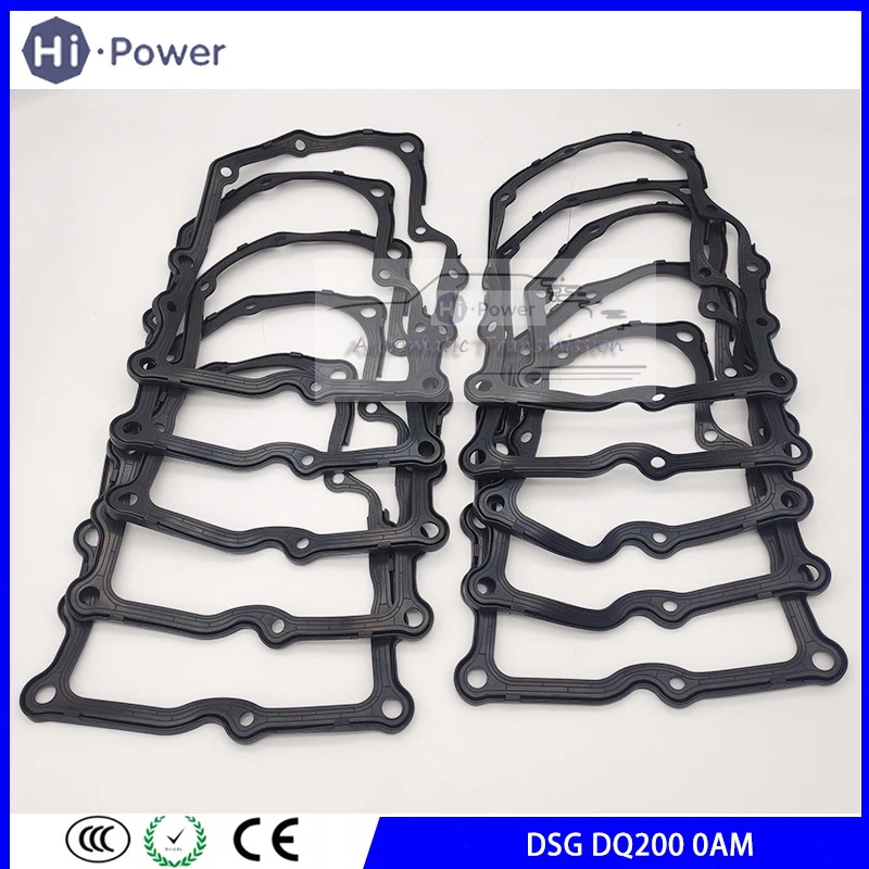 

10PCS DSG DQ200 0AM Transmission Gasket 0AM325443D For Audi Skoda 7speed Gearbox Gaskets 0AM 325 443D