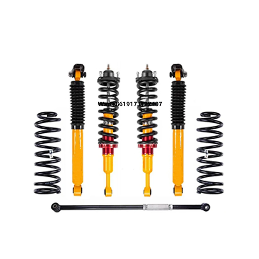 

For TANK 300 500 Top Quality MAMBA ECD Adjustable Car Shock Absorbers 2 Inches Lift Off-road Suspension Kit