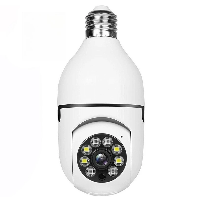 V380Pro Wifi Camera 1080P Wifi Bulb E27 Surveillance Camera Color Night Vision Human Tracking Smart Home Security Protection
