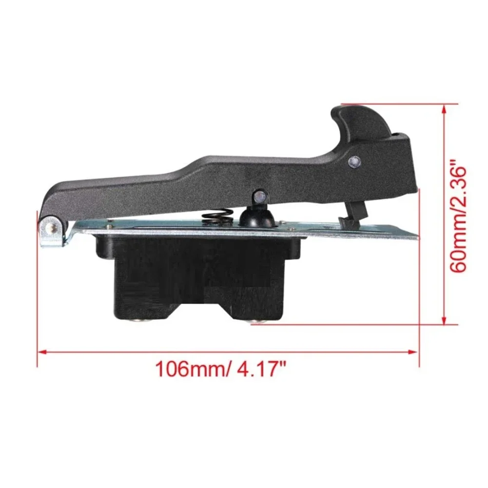 Imagem -03 - Power Trigger Button Switch para Hitach 180 G18se2 Rebarbadora Máquina de Polimento 106x2.5x60 mm 2no Ac250v 12a