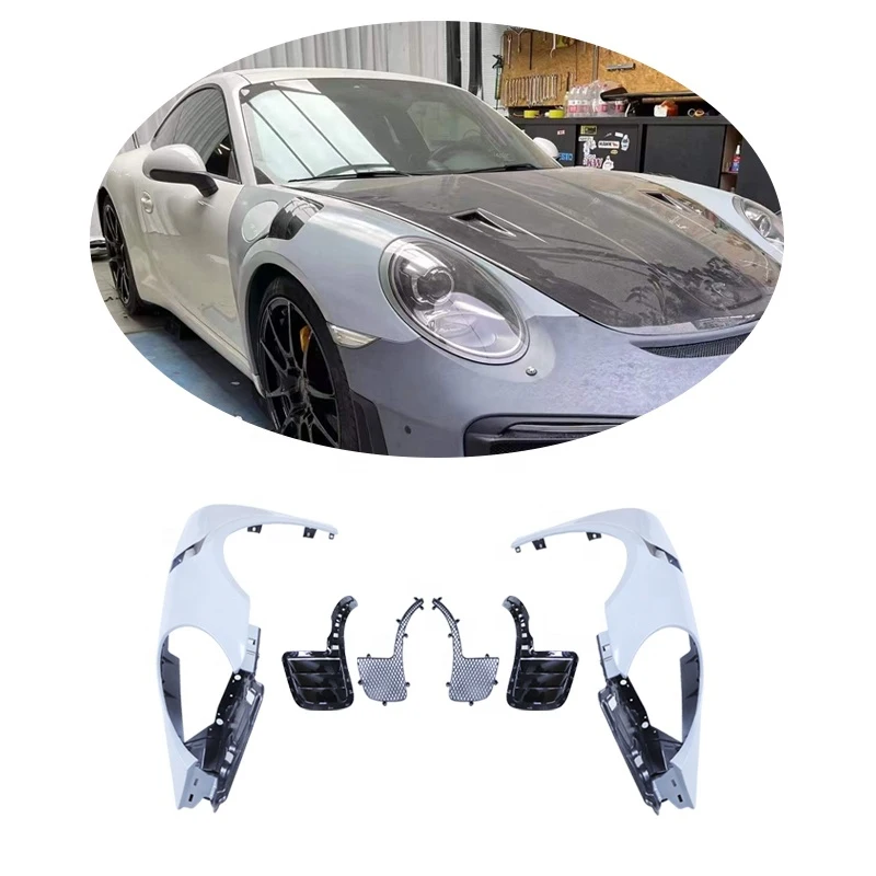 

Factory Supply Front Vented Fender Fit for 991 991.1 991.2 2012-2018 911 GT2 RS GT3 RS Auto Body Parts
