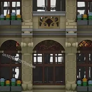 

2731PCS City Hot Selling Street View Moc Modular Logging Railway building model DIY creative ideas ChildToy birthday Gift blocks