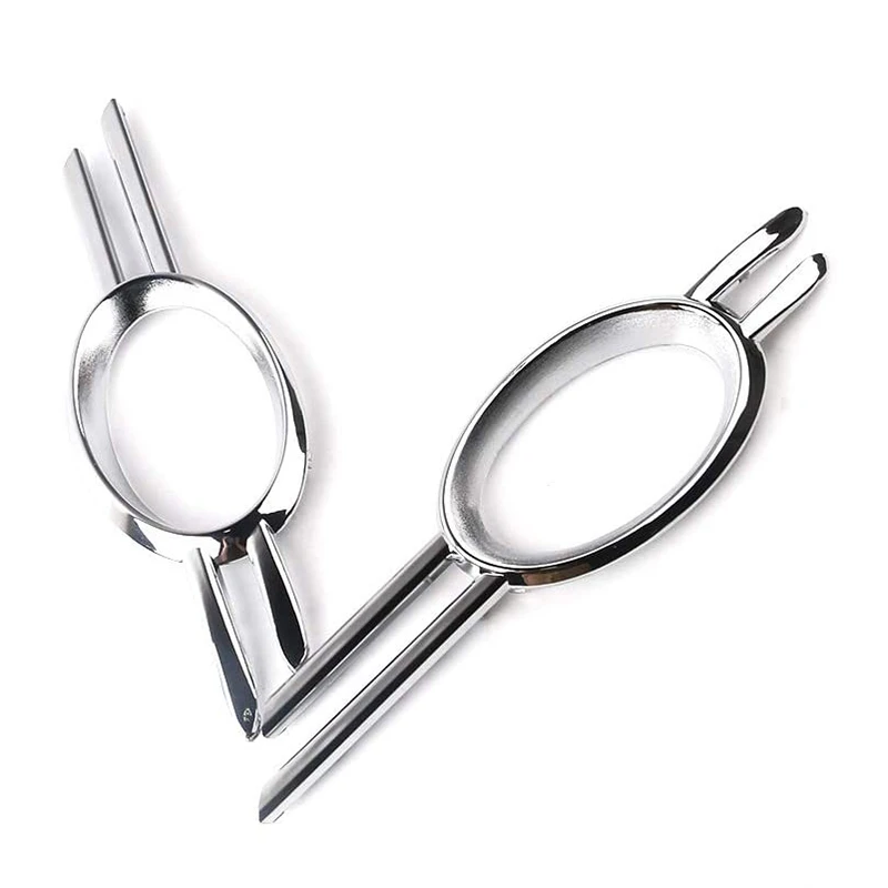 

Car Front Fog Light Grill Chrome Trim Cover Set For Mercedes-Benz E-Class W211 07-09 A2118851174 A2118851274