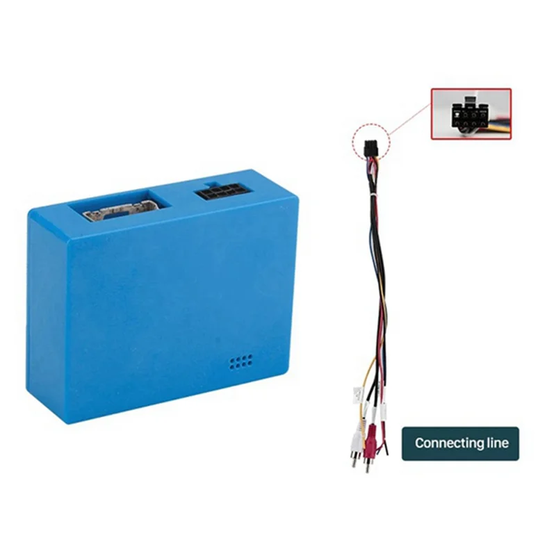 

AASS-Car D2B Digital Data Optical Fiber Decoder Most Box Car Radio Adapter For Mercedes Benz ML CL SL E C S CLK Class
