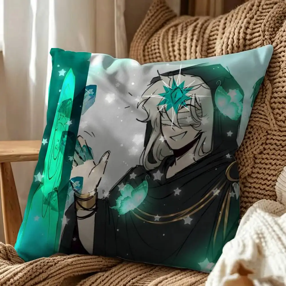T-Tiresias Totally Not Blind Double-Sided Printed Cushion Cover Bedroom Bedside Sofa Pillow Case