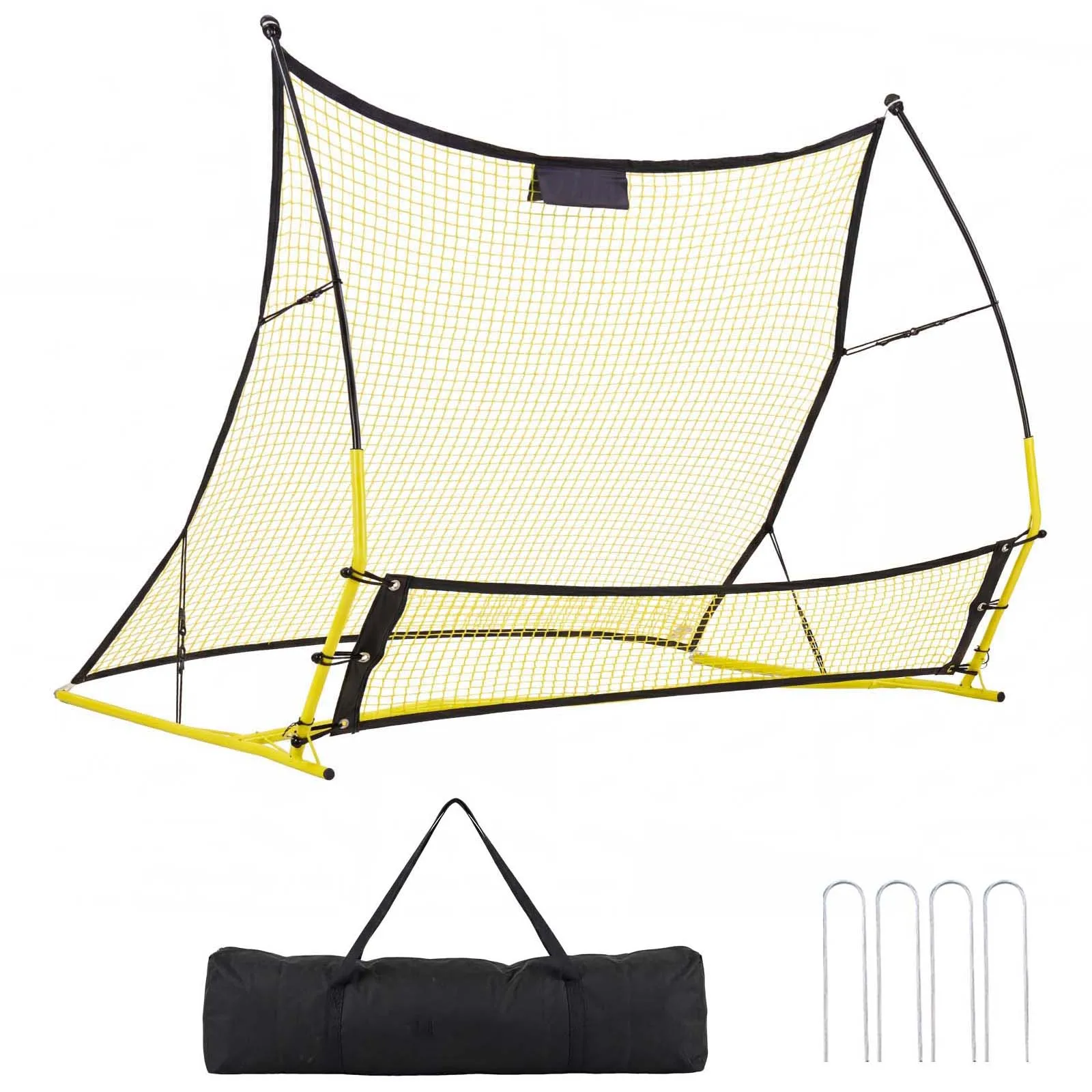Soccer Rebounder Net, 2-in-1 Soccer Goal Rebounder, 72