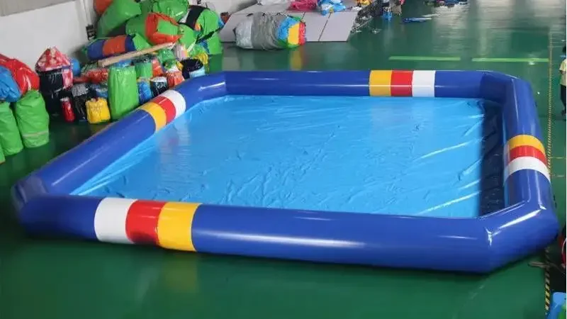 2026 Inflatable Pool Large Iand Swimming Pool UV Resistant PVC Material with Reinforced Corners for Adult Aqua Therapy Beach Clu