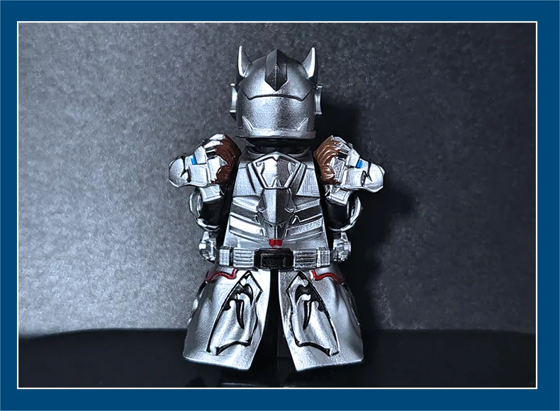 Blocs de construction MOC, figurine Mecha, modèle assemblé, ornements, jouet éducatif pour enfants, accessoires, Collection de cadeaux