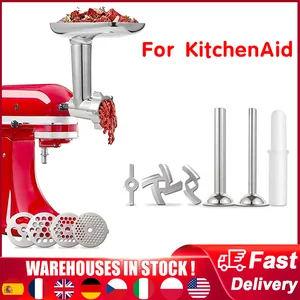 Metall -Lebensmittelmühle Küchenbefestigung, Hilfsmixer, Stuff -Wurst, Wurstrohre, Fleischschleifer 10 Hauptverkaufs -KitchenAid -Reibe - №7