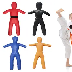 Kids Grappling Dummy 120cm Unfilled Practice Dummy Mma Wrestling Bag for Taekwondo Judo BJJ, Karate Martial Arts Training