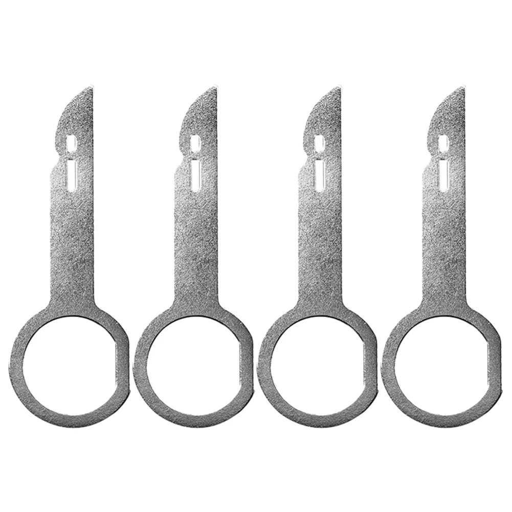 

Car Stereo Removal Tool 4pcs Metal Extractor Keys for Ford For Mercedes Vehicles with Single or Double DIN Factory Radios