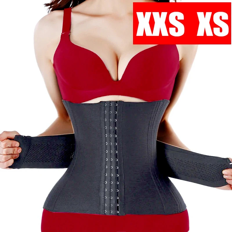 

AfruliA XXS Waist Trainer Slimming Underwear Body Shaper Weight Loss Strap Fajas Colombiana Shapewear Tummy Control Belt Corset