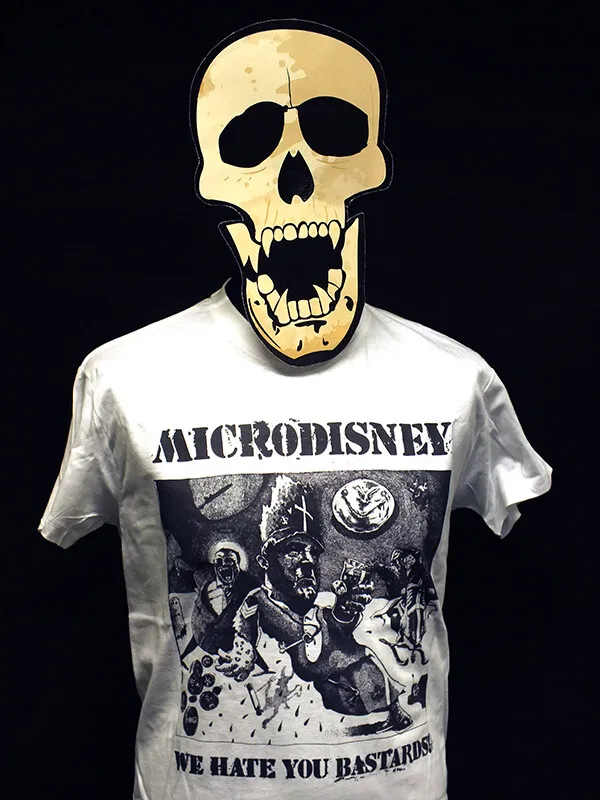 Microdisney - We Hate You Bastards - تي شيرت