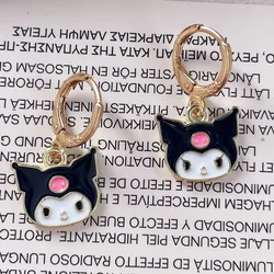 Anime Kuromis Ear Buckle Earrings Pochaccos Ear Pendants Cute Ear Accessories Student Girl Earrings Dress Up Women Gift