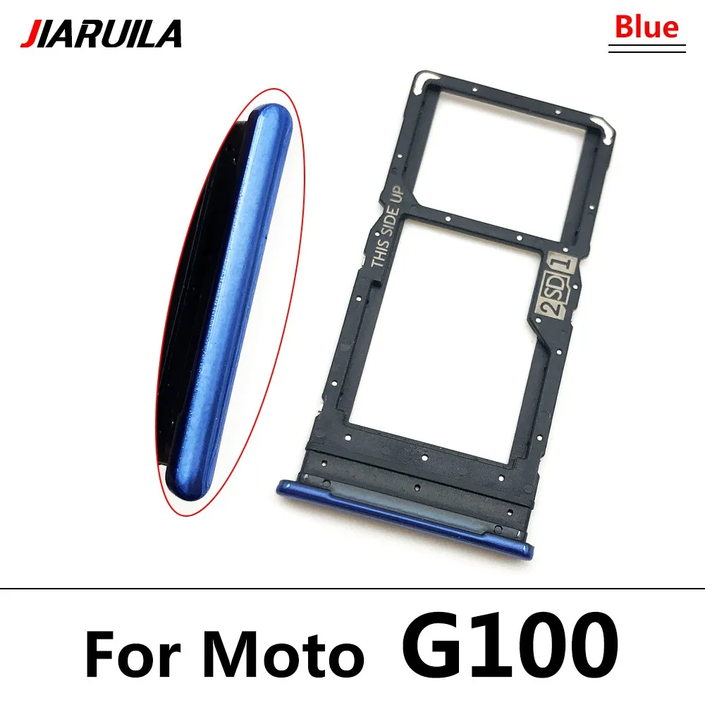 10Pcs，Sim Card Chip slot tray Holder repair part For Moto G10 G20 G30 G50 G60 G60S G100 G200 G31 G32 G34 G35 G41 G42 G54 G75 view 4
