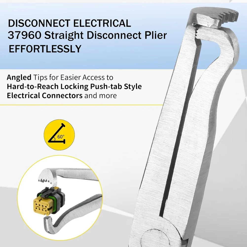 AT43-مجموعة ذو طيات قطع الاتصال الكهربائي (5 قطعة) السيارات لسيارة موصل قابس فاصل ومجموعة أدوات مشبك خرطوم #3