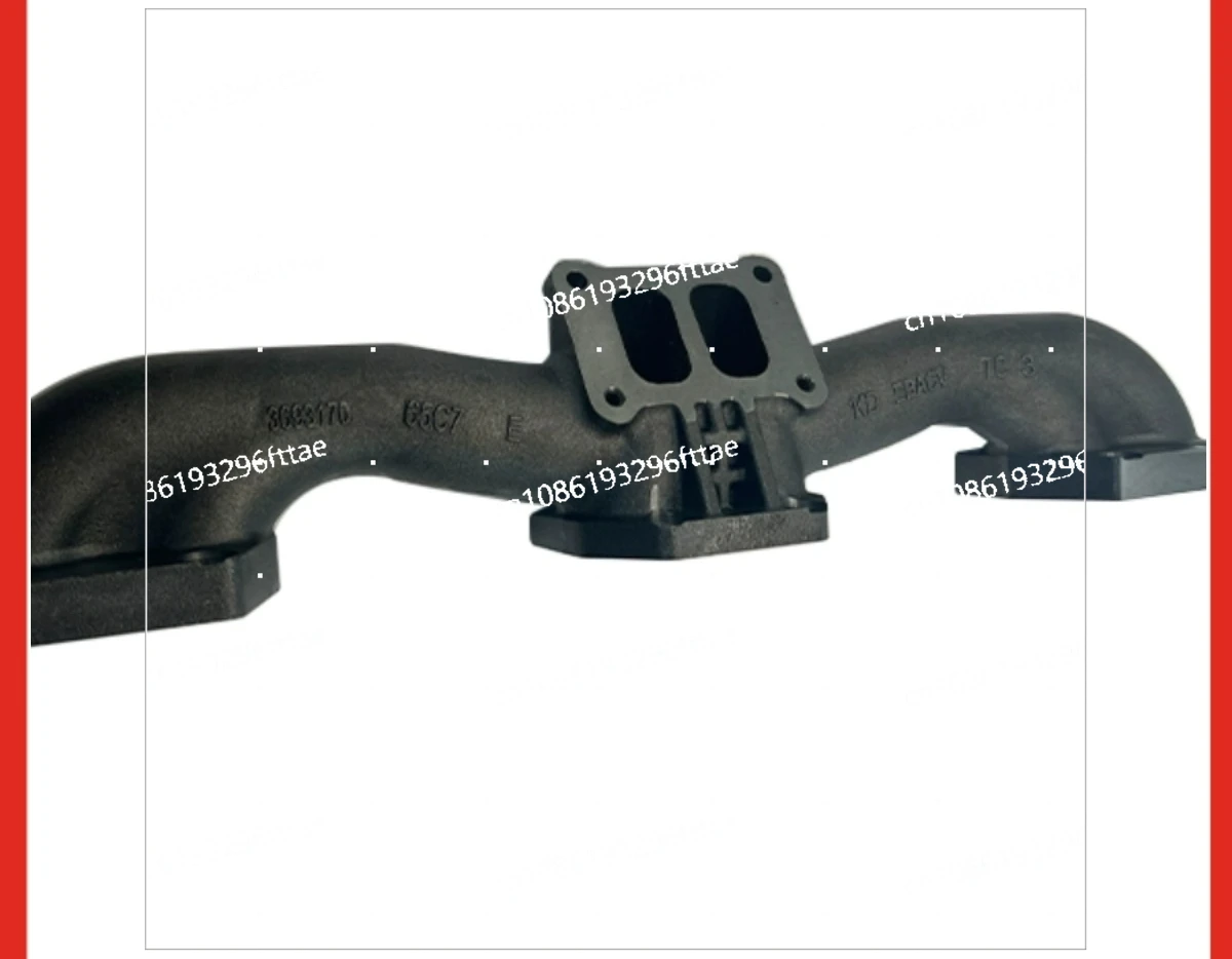 Suitable for Foton Auman Fokang Engine Exhaust Branch Auman Exhaust Pipe Pad Fokang Engine Exhaust Pipe Pad