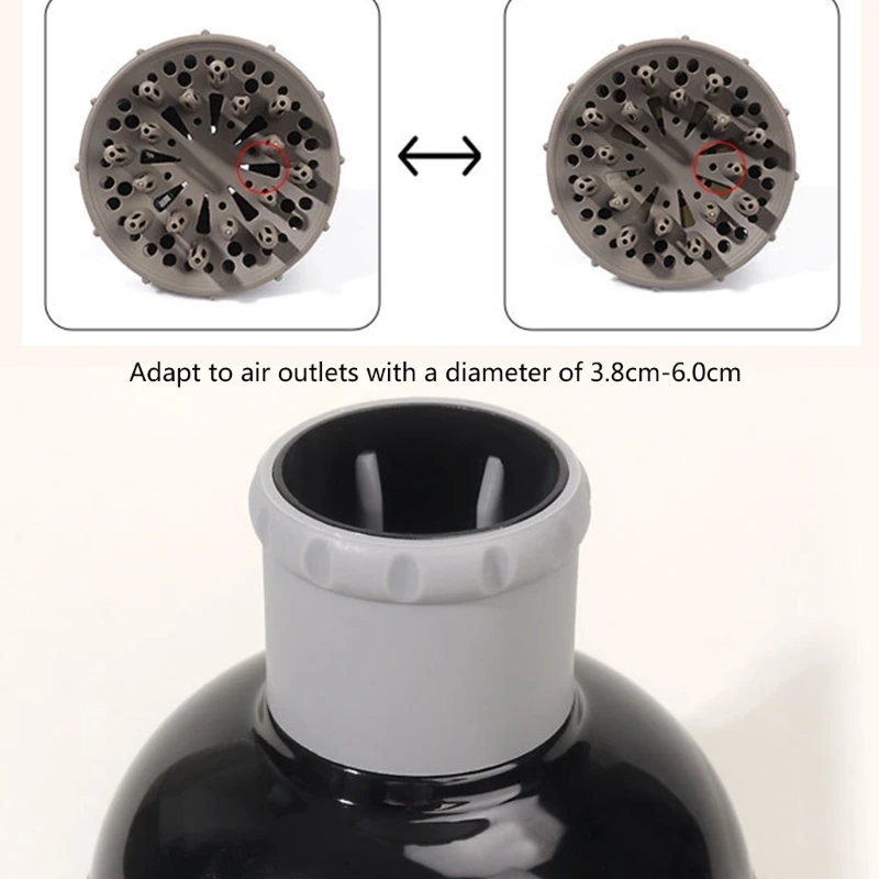 Diffusore per capelli per capelli adatto per diffusore per asciugacapelli da 1,5-1,9 pollici Dropshipping