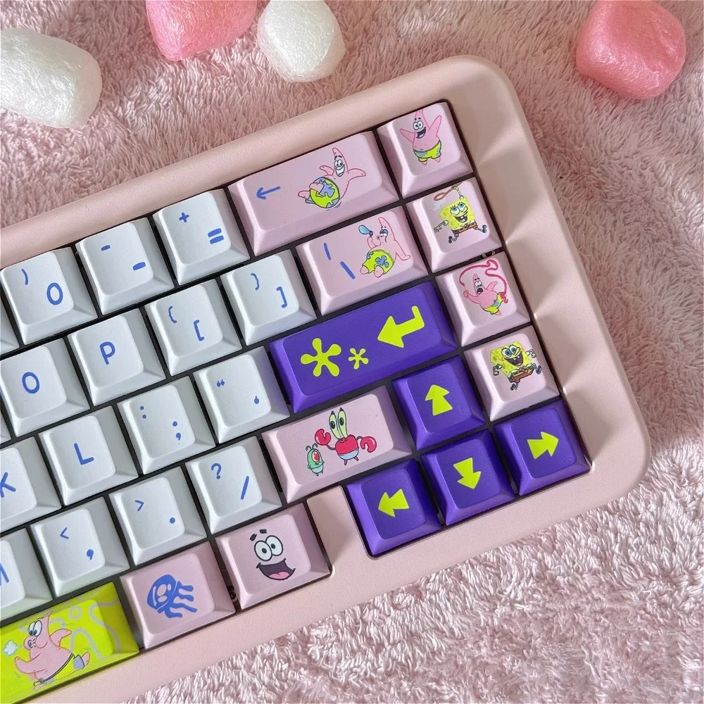 

Small Full Set, Cherry, Animated Theme, Keycaps PBT for Mx Cherry Gateron Switch Mechanical Keyboard Kit