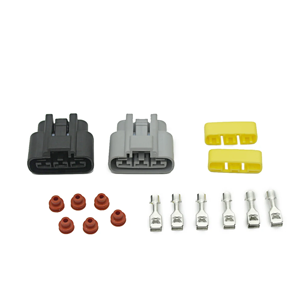 Motorcycle Regulator Rectifier Female Connector Plug Kits For Kawasaki ZX636 Ninja ZX-6R ZX600 Ninja ZX-6R ZX-10R ZX10R