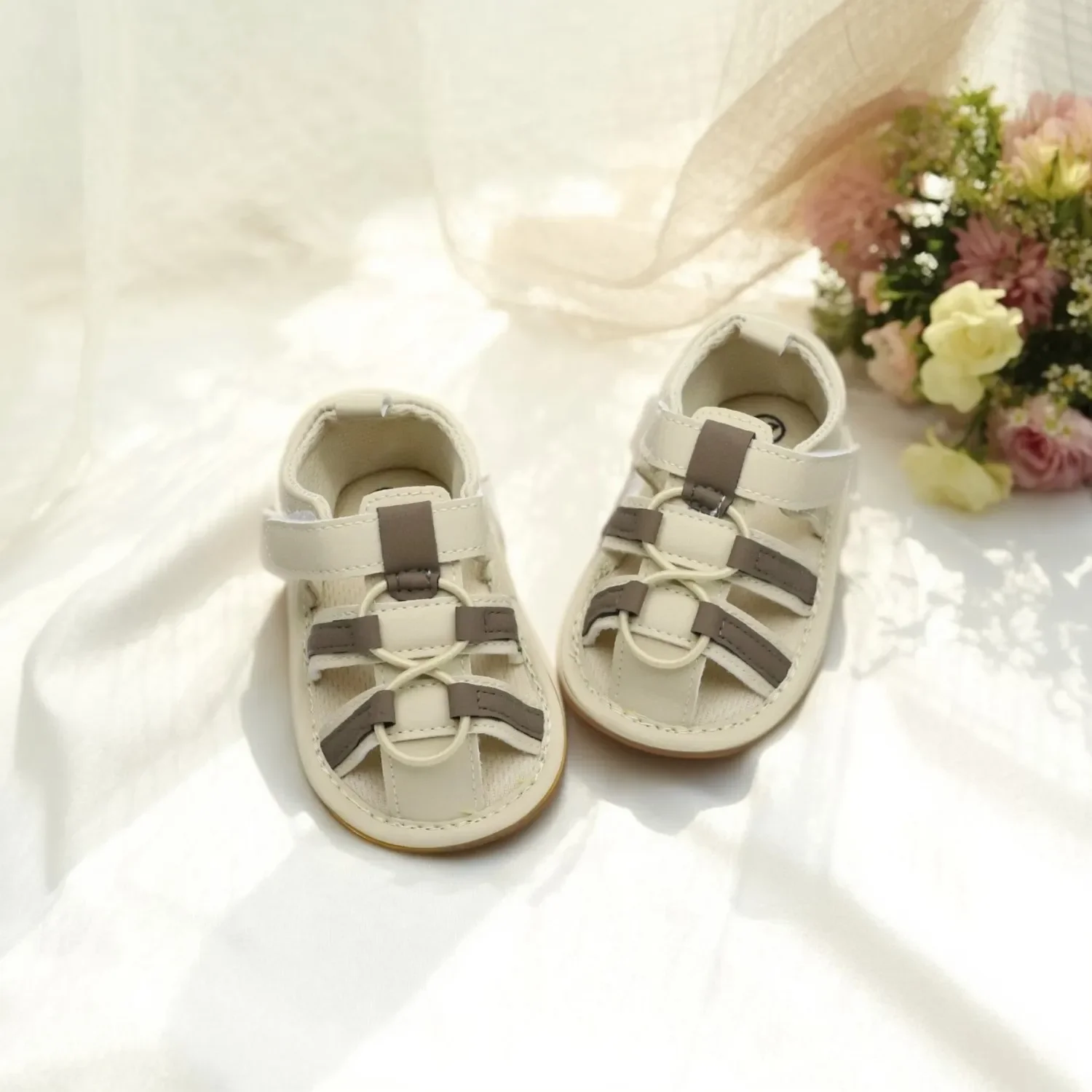 

Baby shoes, sandals, baby walking shoes, 0-6-12-18 months, breathable, non slip, soft sole, comfortable