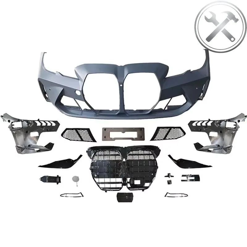 

Modified M3 Style PP Plastic Front Bumper Full Body Kit Exterior Upgrade Parts For 3 Series G20 2020 Up