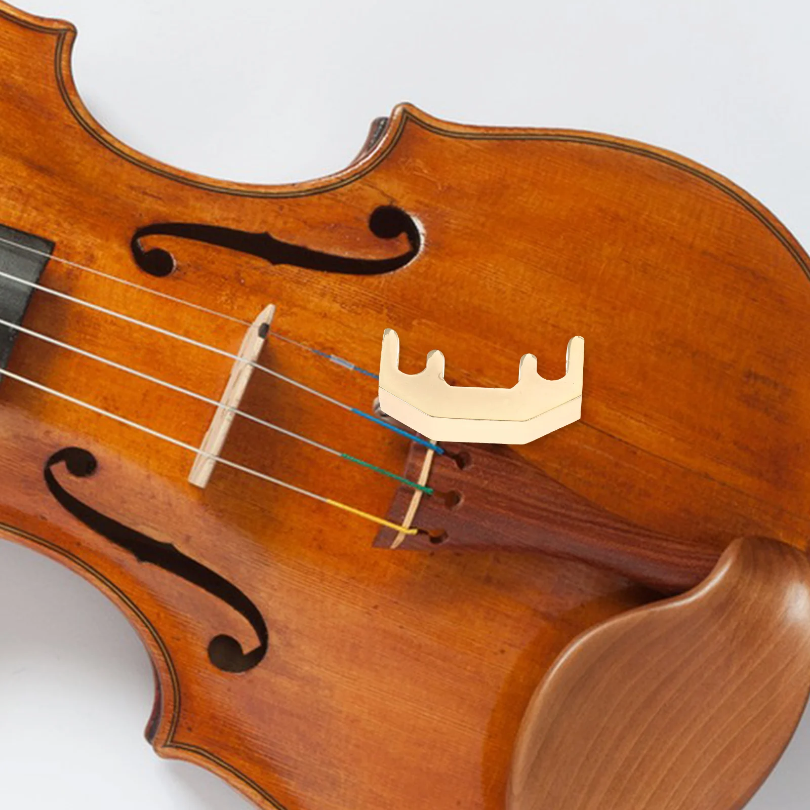 

Practical Violin Mute Portable Compact Reduces Sound Levels for Silent Practice Fits 12 44 Violins Reliable Durable Musical