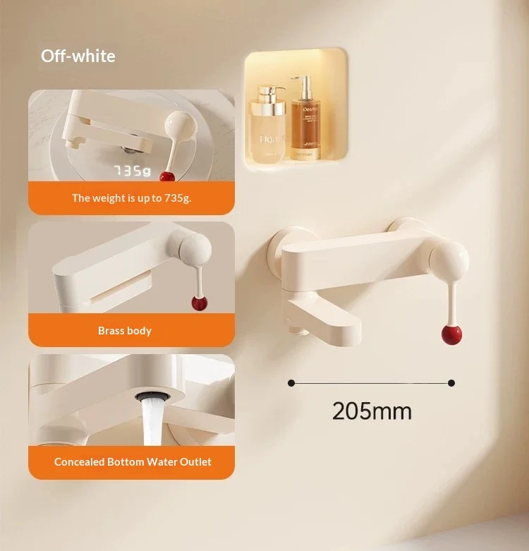 Modern Retro Shower Set with Handheld, Pressure Boosting, Mixer Valve, No Rain Shower