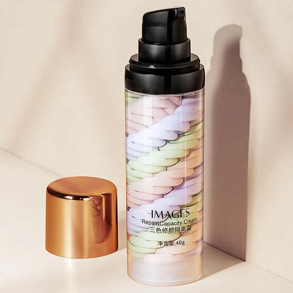 Corrector líquido de 40g, loción aislante mixta, maquillaje Invisible de poros, hidratante, piel brillante, Base de imprimación facial