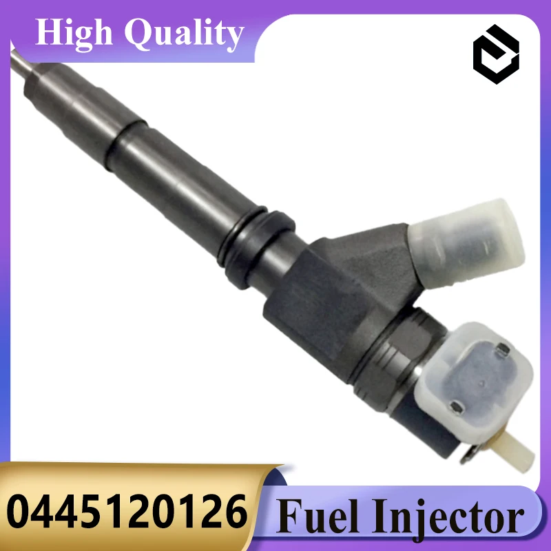 0445120126 Fuel Injector 0445-120-126 Engine D04FR 32G61-00010 for Bosch Mitsubishi Kobelco SK135-8 SK140-8 SK140-8 Excavator