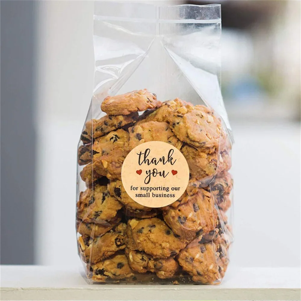 500 قطعة لفة شكرا لك ملصقات تسميات Stamps جولة الأزهار متعدد الألوان المغلفات لطيف إغلاق الزفاف الديكور هدية لواصق الختم