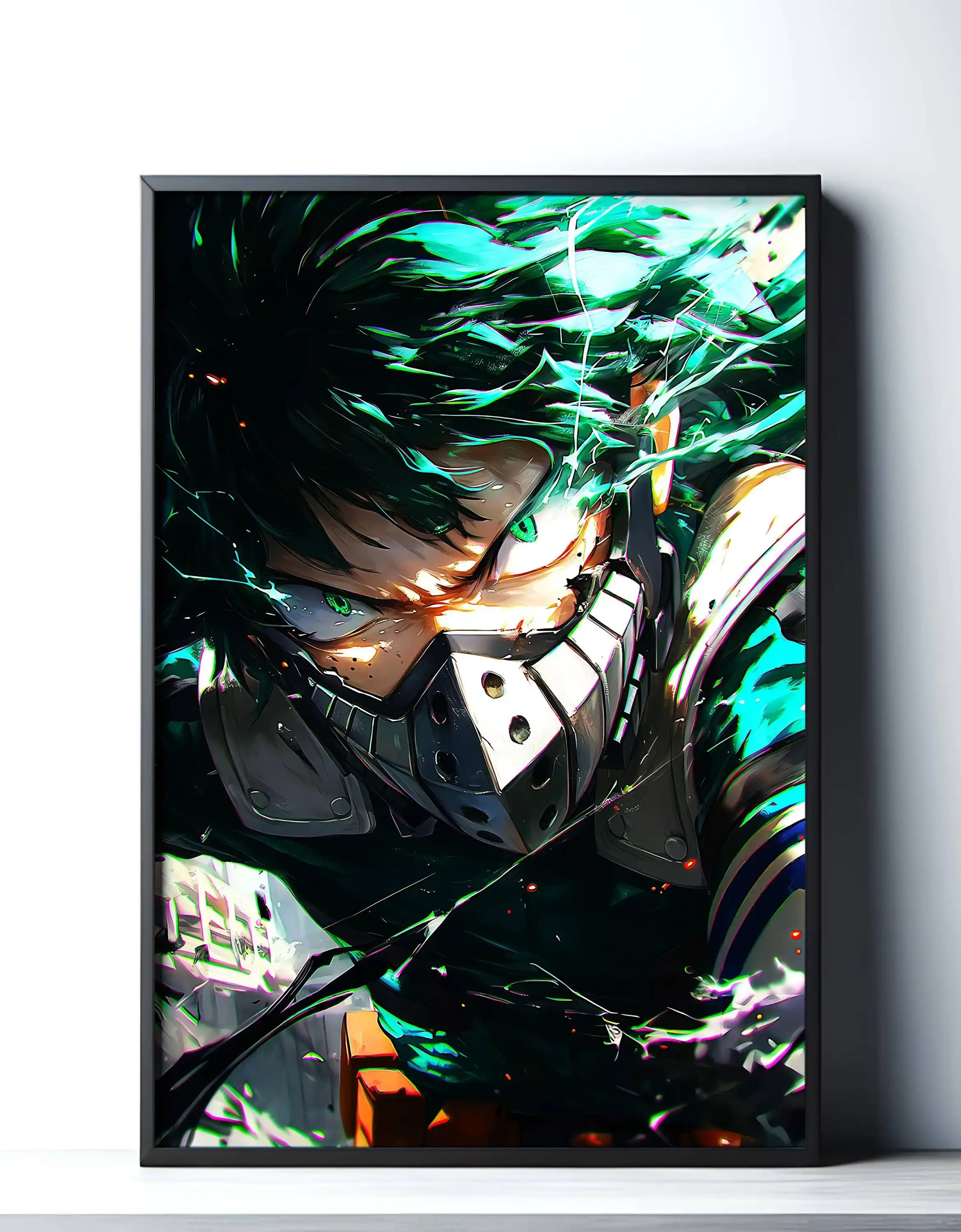 انمي ياباني Satoru Gojo Jujutsu Kaisen المشارك طباعة صور فنية للجدران قماش اللوحة غرفة المعيشة غرفة نوم ديكور المنزل هدية