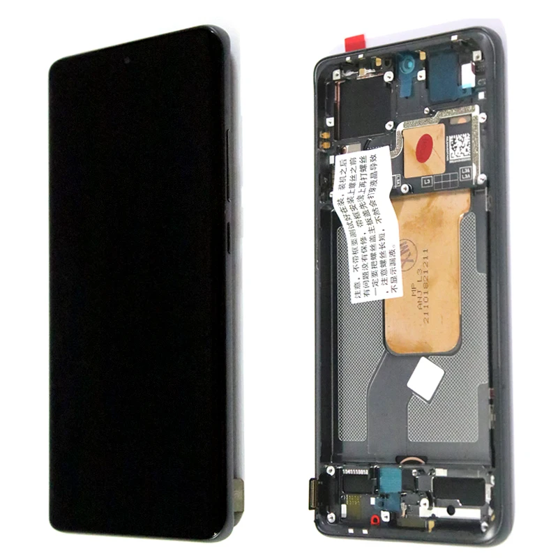 6.28'' AMOLED Display for Xiaomi 12 LCD Mi 12 Touch Screen Mi12 2201123G 2201123C Digital Touch Screen With Frame